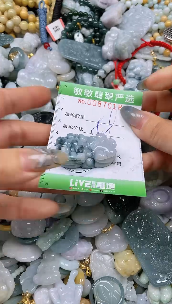 【闪购商品】翡翠颈饰未镶嵌闪购0087018