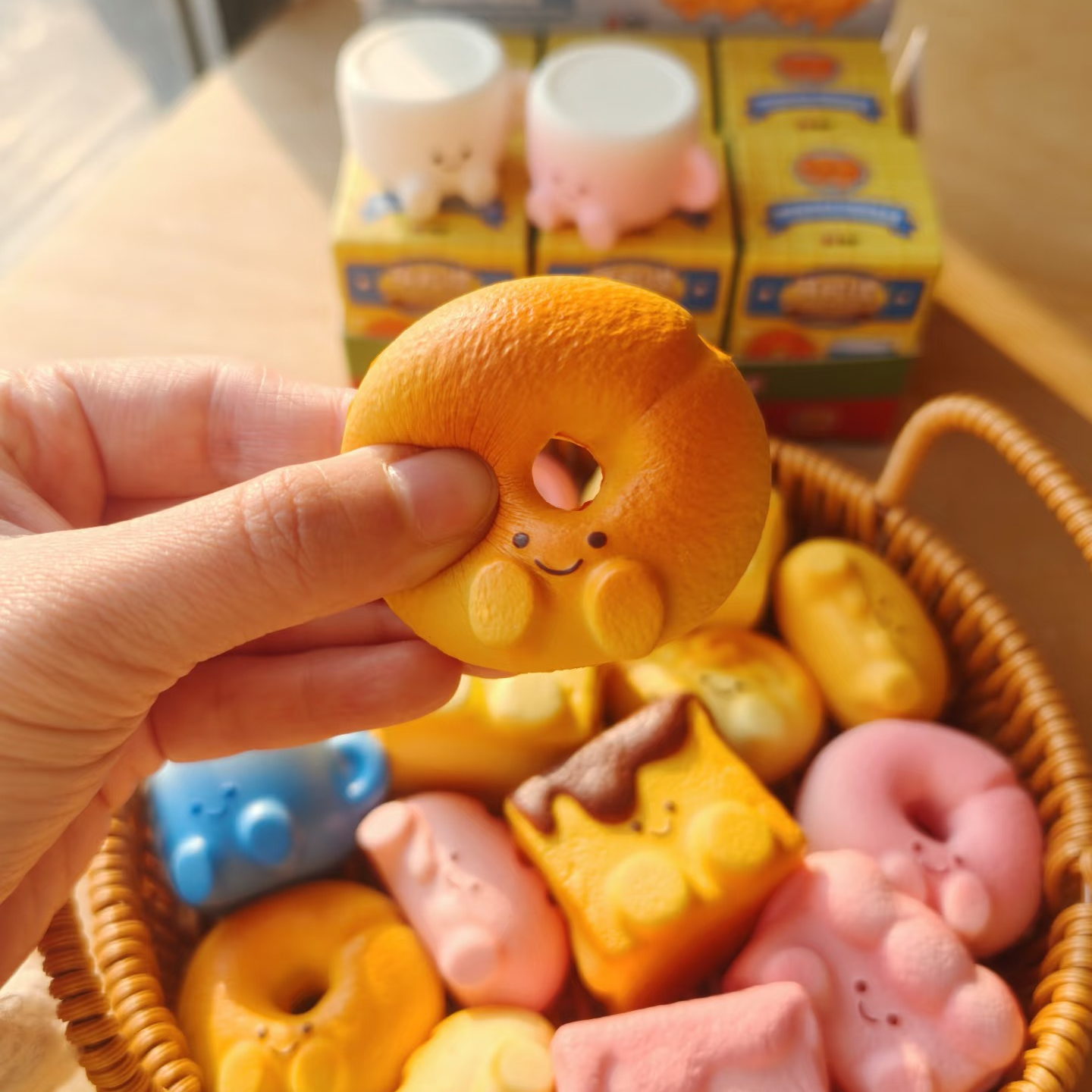 【美拆萌粒捏-烘焙系列】阿嫲家正版盲盒手办可爱礼品礼物PVC