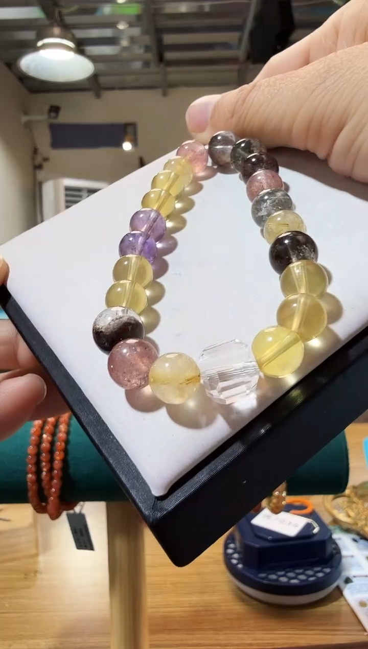 未镶嵌手链水晶优0169 约8mm