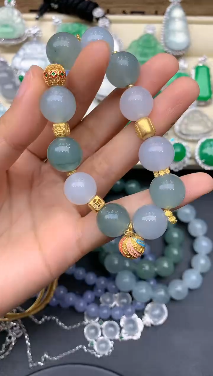 【闪购商品】翡翠手串未镶嵌336-中国好珍宝