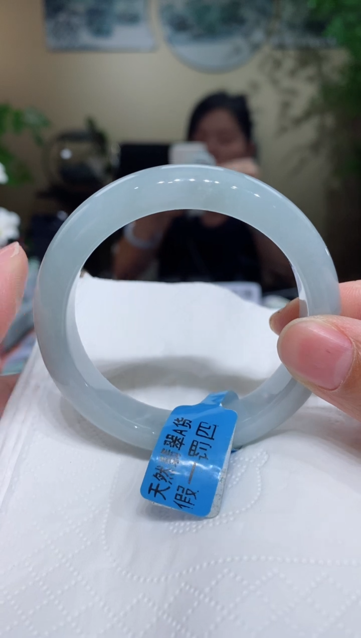 未镶嵌手镯翡翠圈口5253