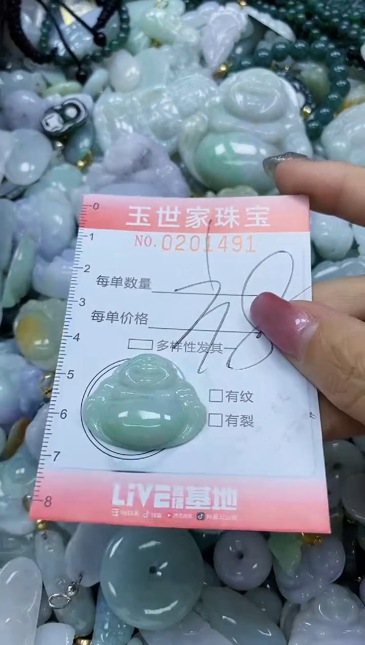 【闪购商品】翡翠颈饰未镶嵌闪购0201491