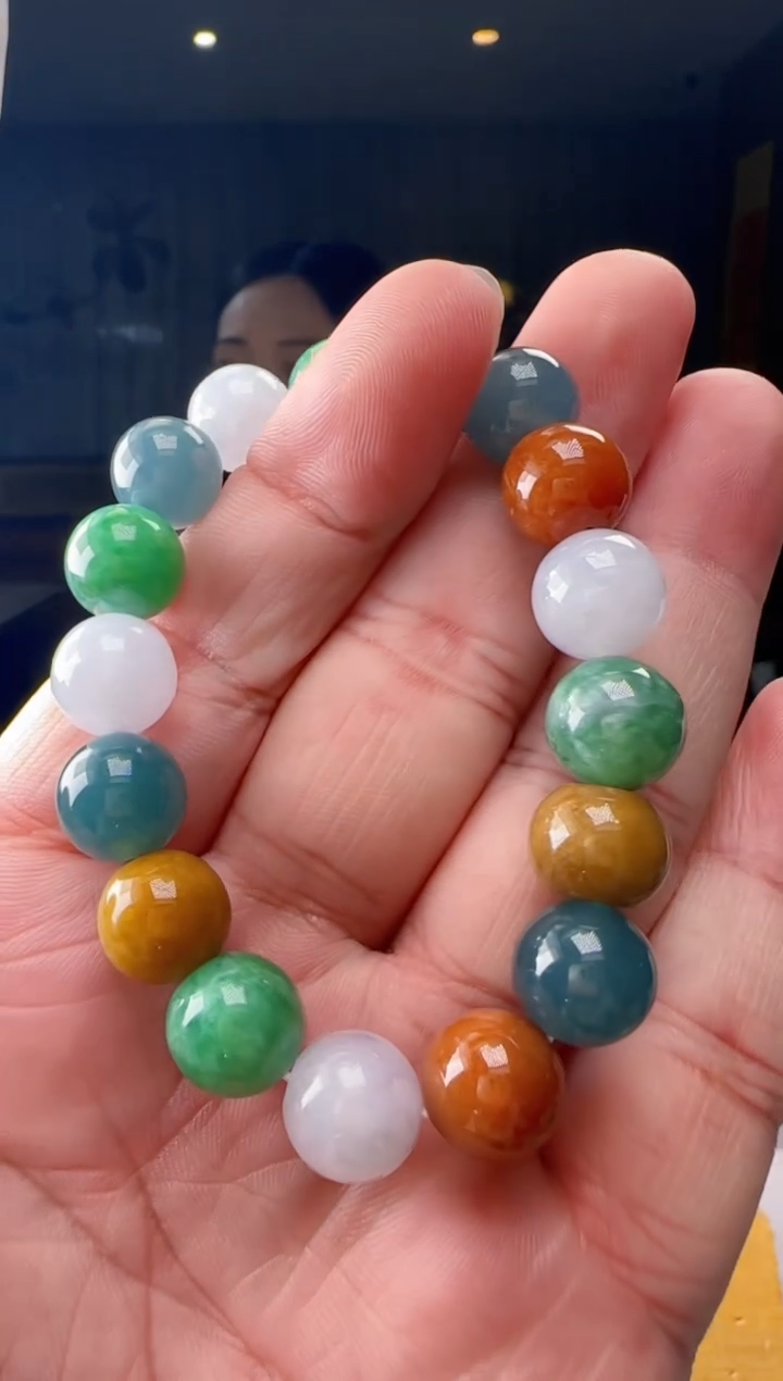 未镶嵌手串翡翠ZM@@WS51221019