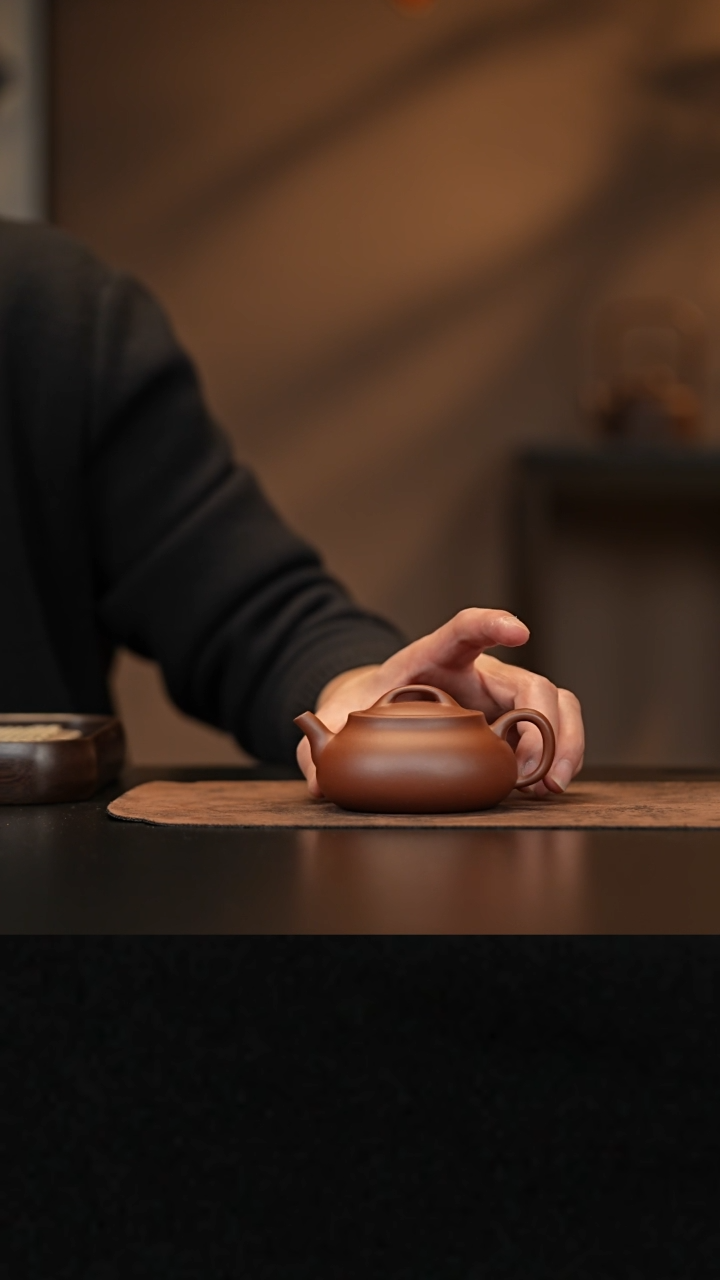 【闪购商品】紫砂茶壶允禾斋wtg 底槽清 过桥扁腹