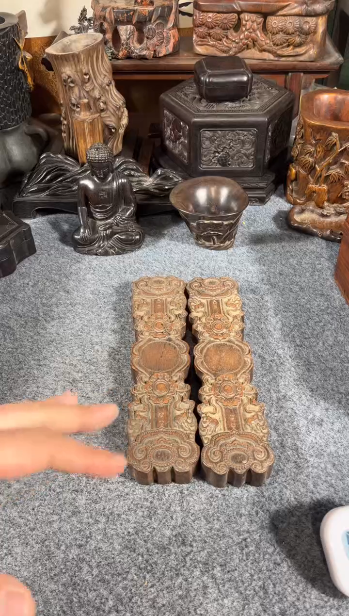 【闪购商品】贡木 老五旧藏镇尺