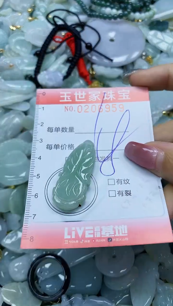 【闪购商品】翡翠颈饰未镶嵌闪购0206959