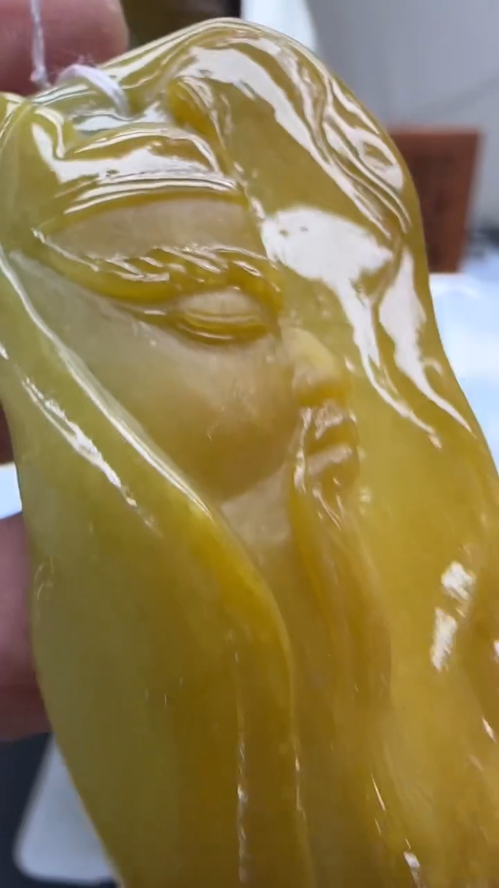 【闪购商品】翡翠挂件未镶嵌国雕谢林工（定制退货扣1000元）