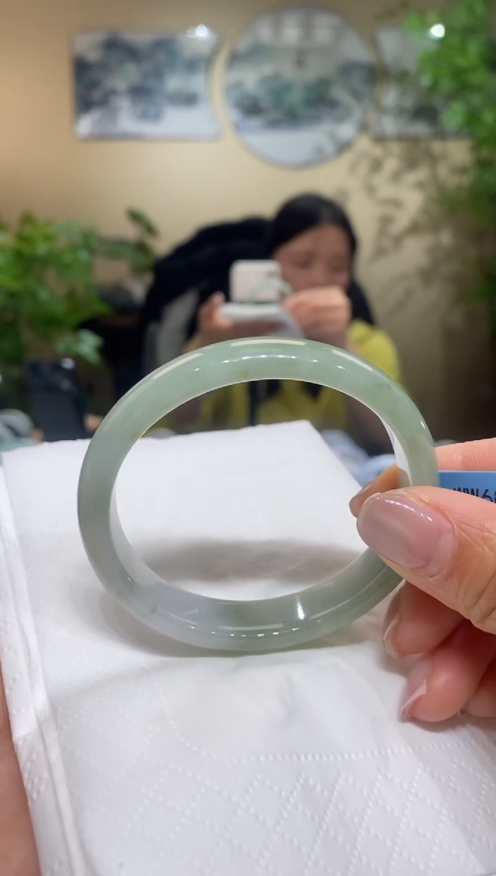 【闪购商品】翡翠手镯未镶嵌翡翠51-52