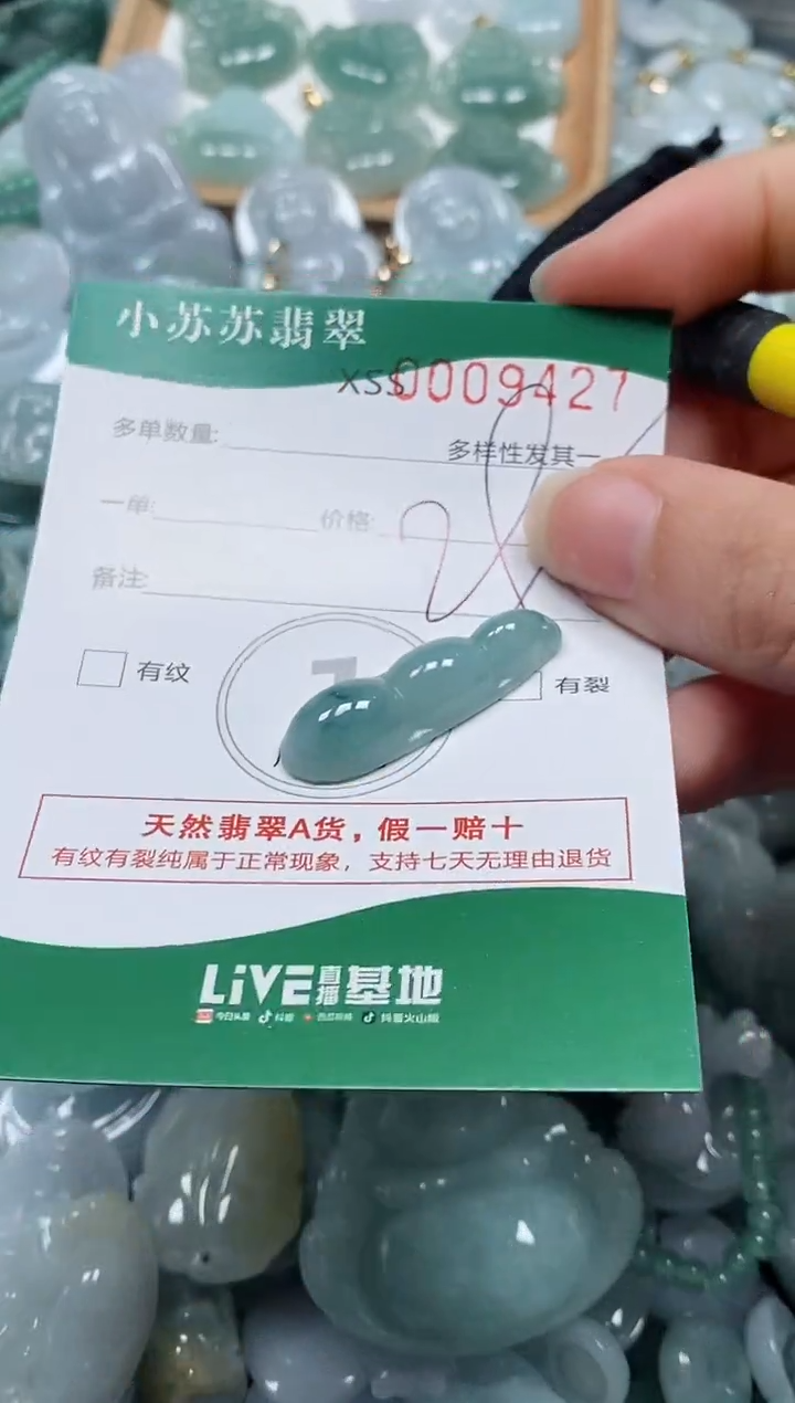 【闪购商品】翡翠颈饰未镶嵌闪购商品0009427