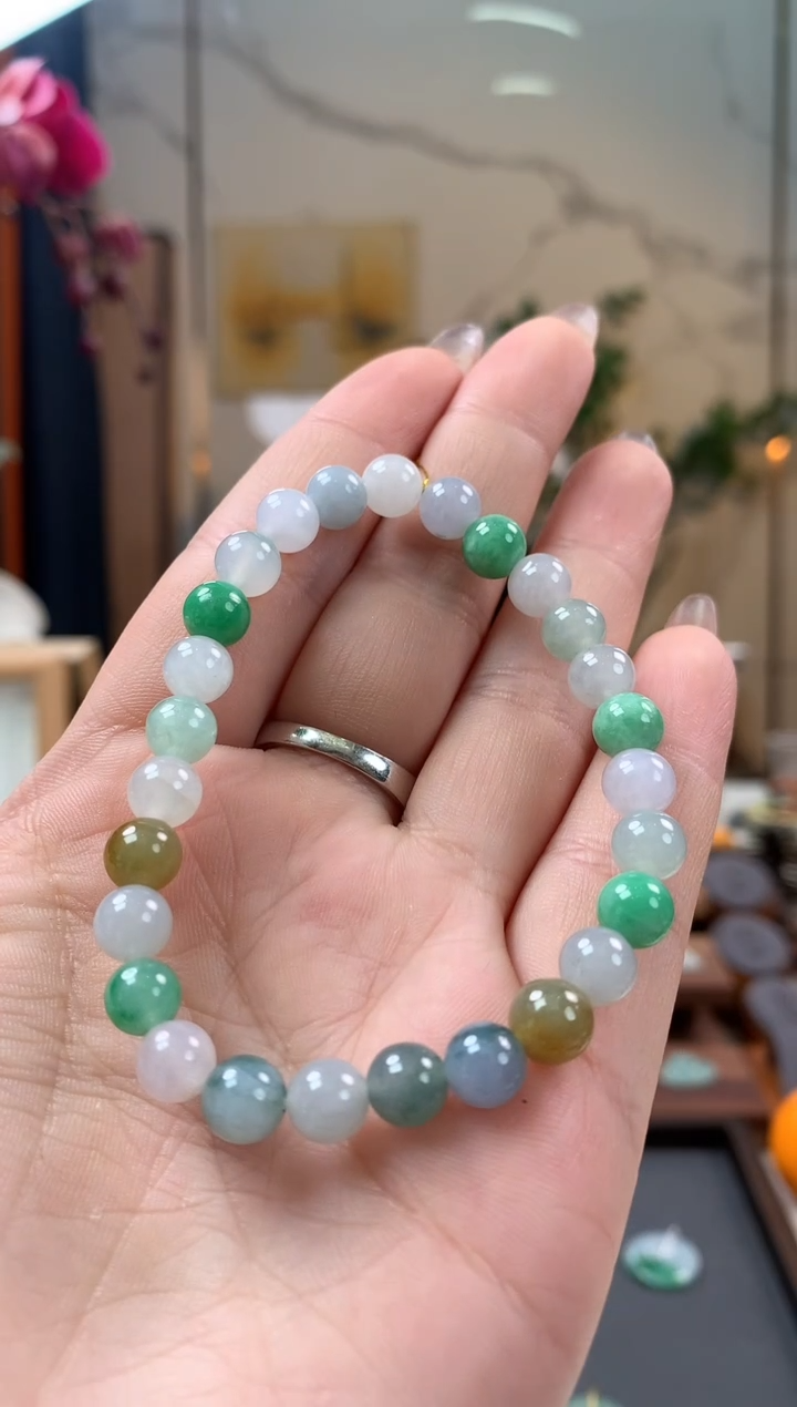 【闪购商品】翡翠手串未镶嵌手串