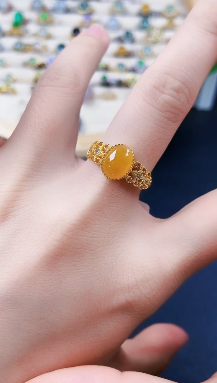 【闪购商品】翡翠戒指银S925镶嵌1201201201