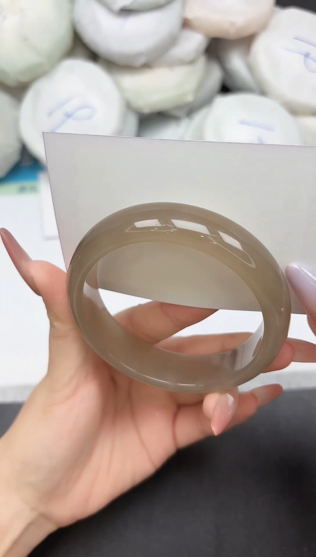 未镶嵌手镯石英质玉36-62