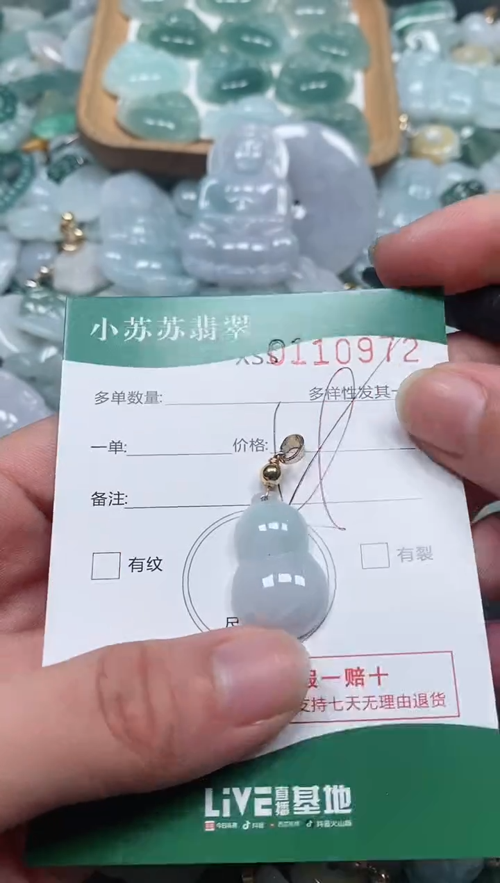 【闪购商品】翡翠颈饰未镶嵌闪购商品0110972