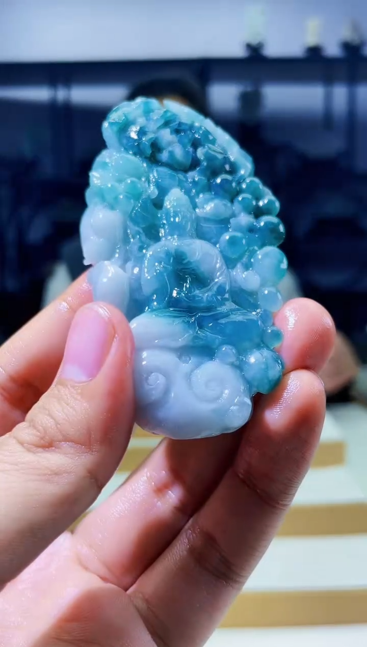 【闪购商品】定制翡翠未镶嵌毛货01230031 