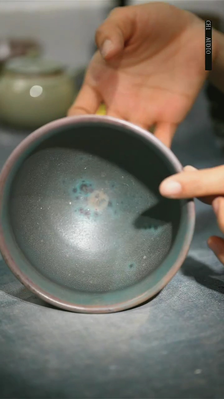 【闪购商品】碗浪鬼柴烧釉绘柴烧