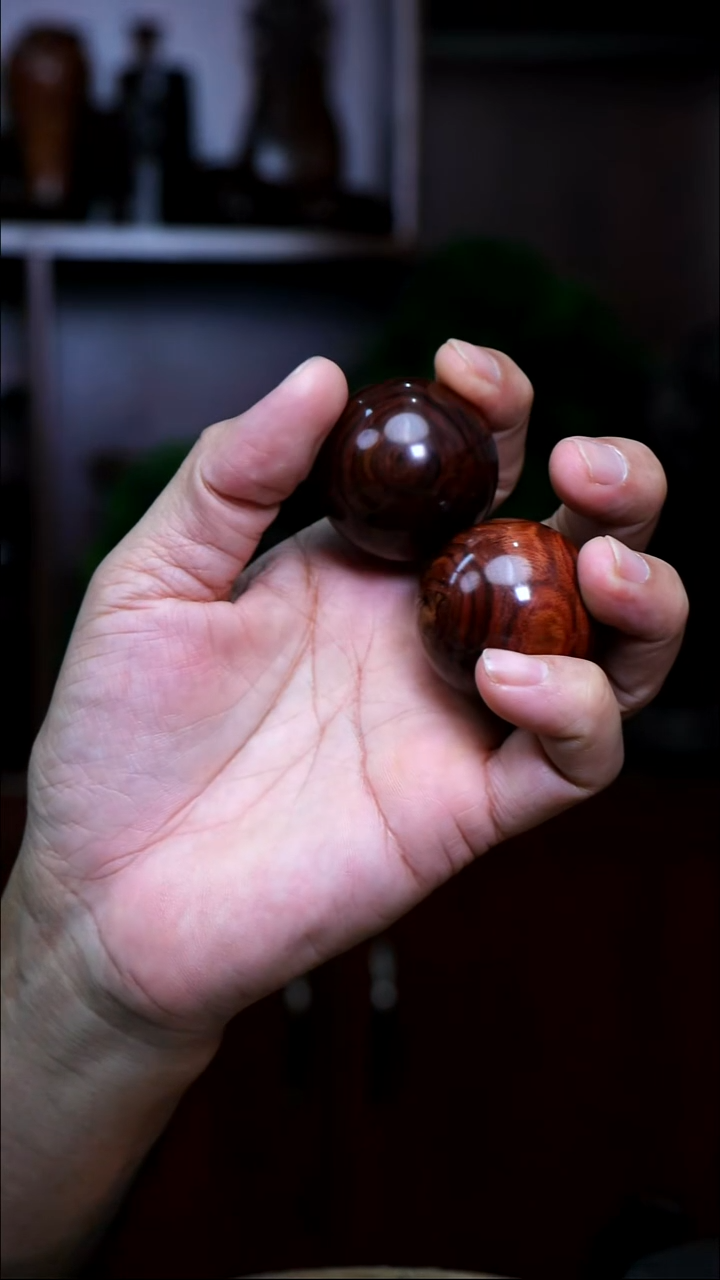 手串/手链黄花梨/降香黄檀海南黄花梨4.0手球