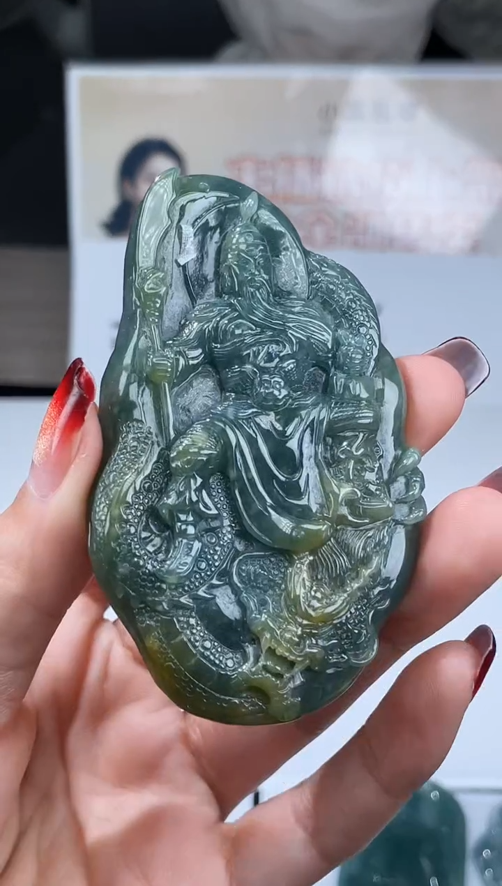 【闪购商品】定制翡翠未镶嵌不退不换CMH1件-A