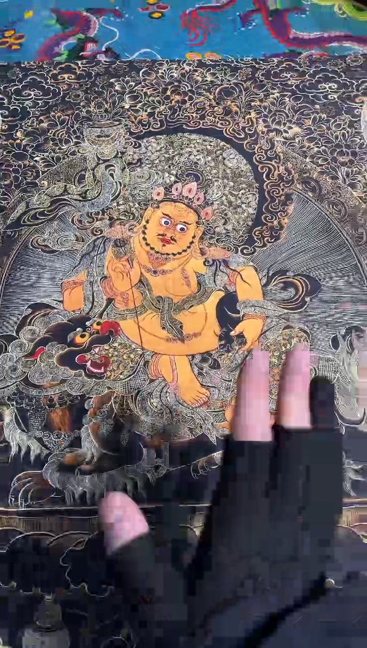 卷轴画天天的唐卡tk160