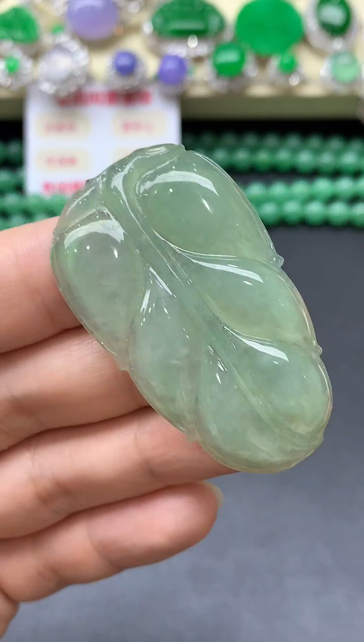 颈饰未镶嵌翡翠95-中国好珍宝