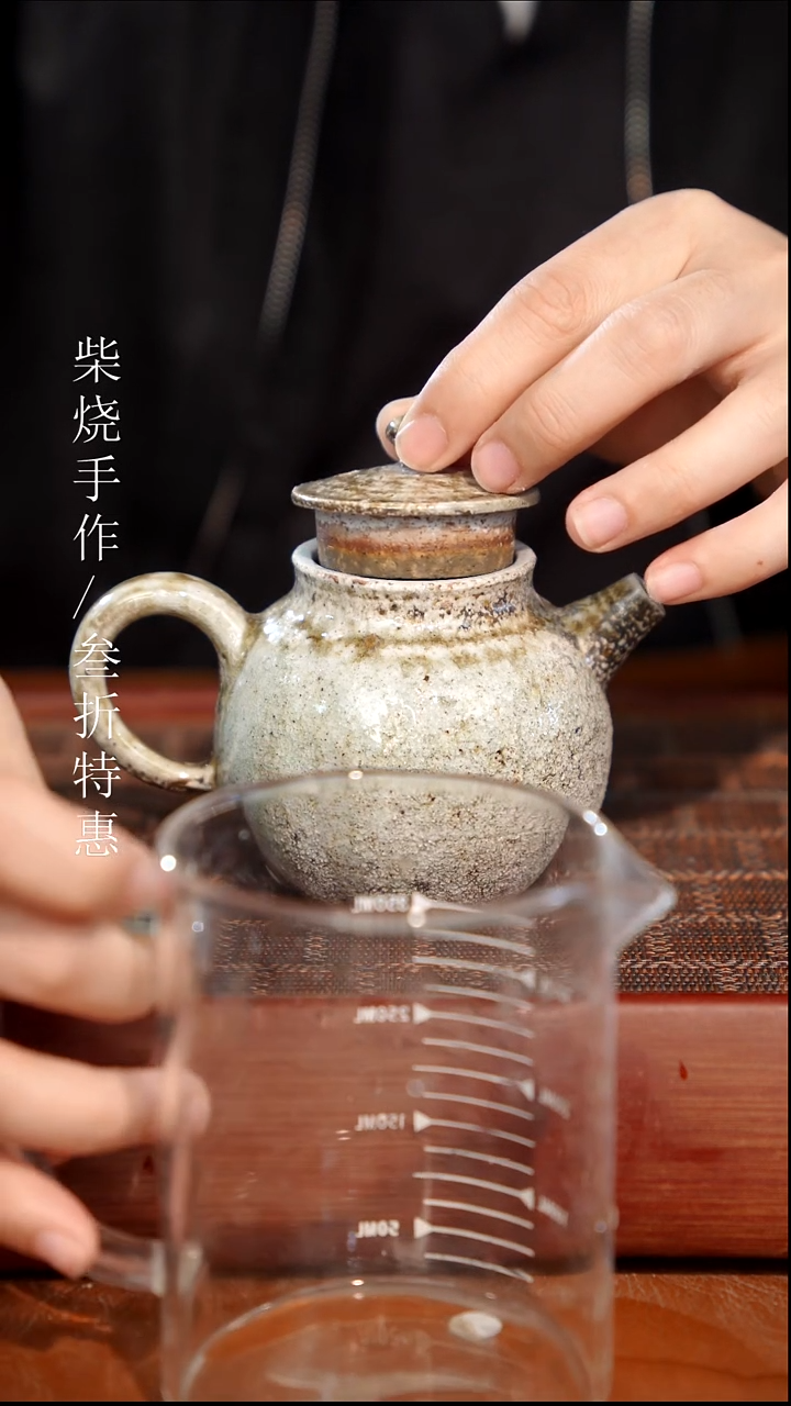 陶瓷奢瓷/瑞寅柴烧茶器（壶）175