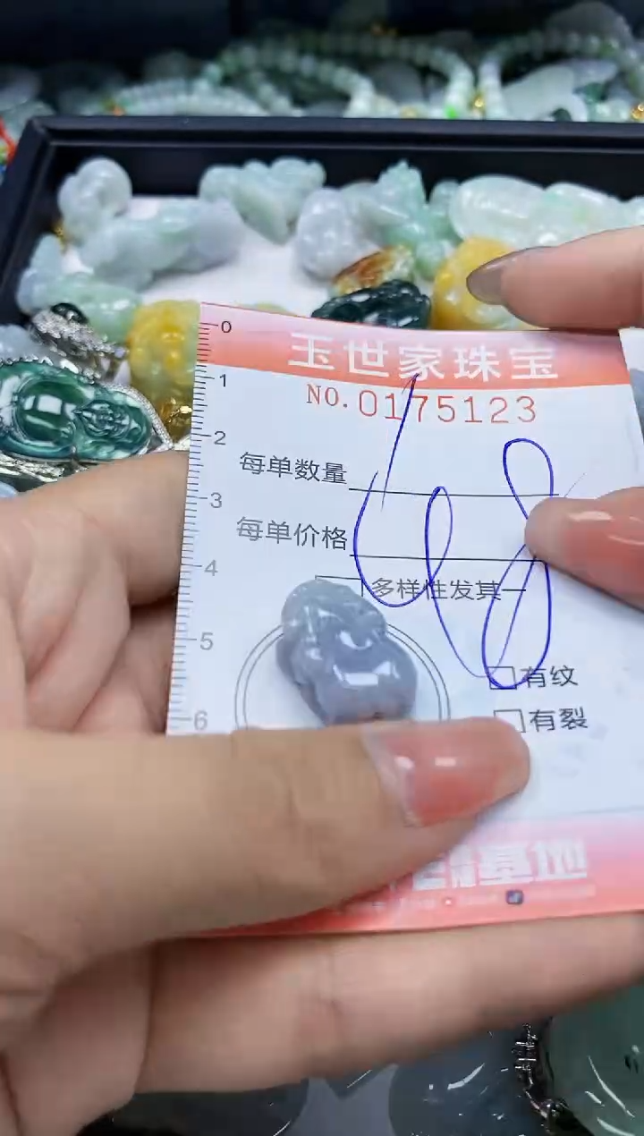 【闪购商品】翡翠颈饰未镶嵌闪购0175123