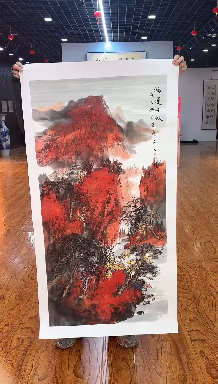【闪购商品】国画周建真老师绘画作品15-52
