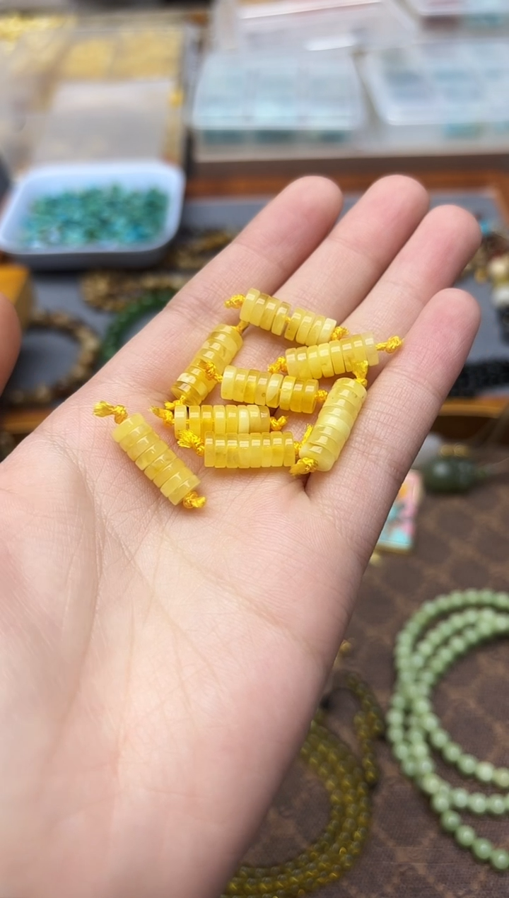 裸石蜜蜡未镶嵌蜜蜡配饰GW多样性发其一