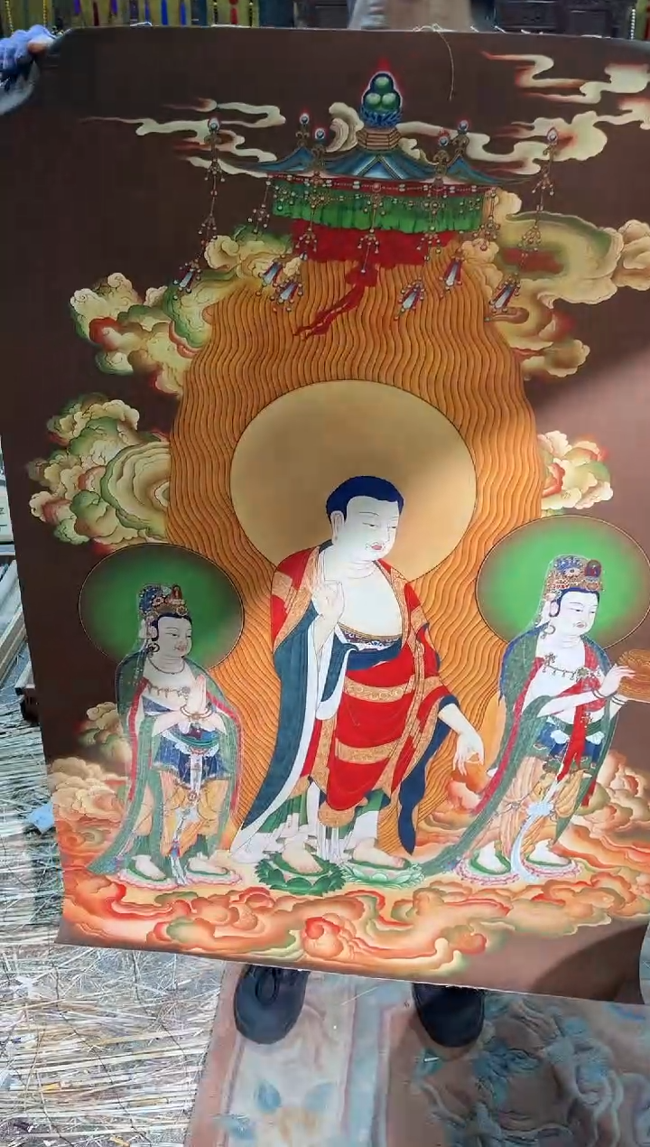 卷轴画东东唐卡tk16