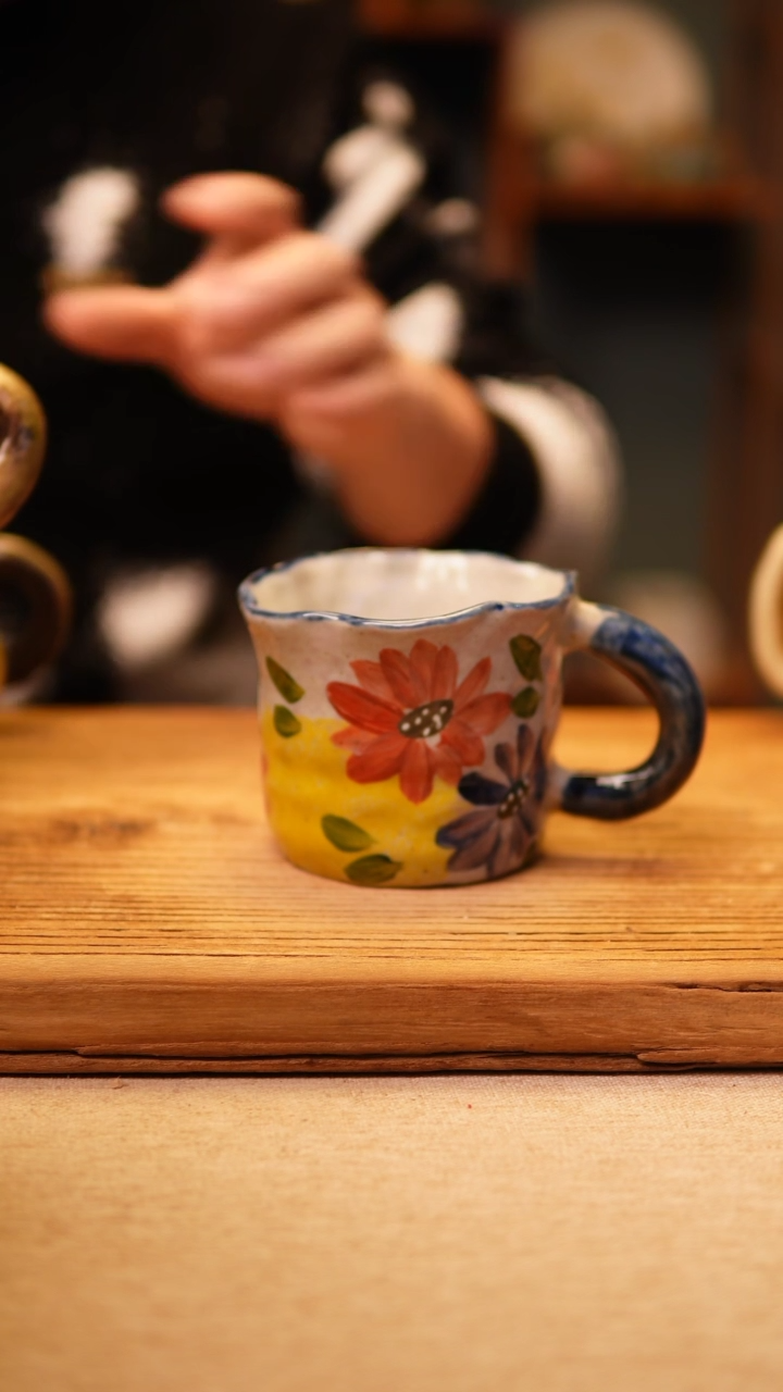 【闪购商品】@@陶园瓷舍@@纯手工手绘@高温釉下彩