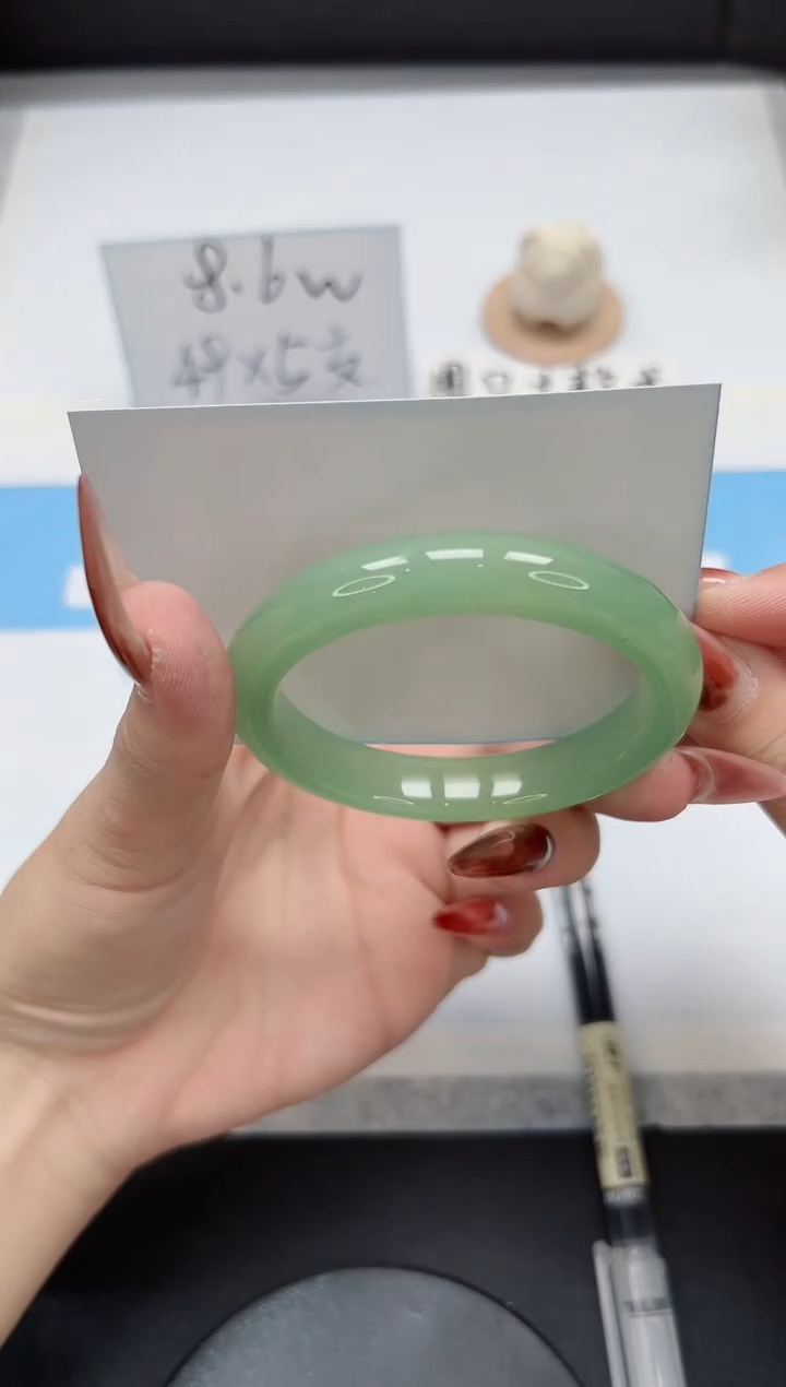 【闪购商品】石英质玉手镯未镶嵌323/54.6东陵