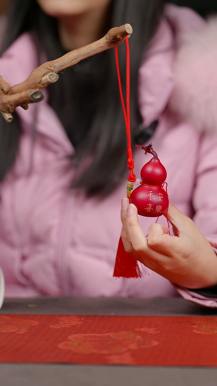 【闪购商品】111号葫芦摆件车挂手持S