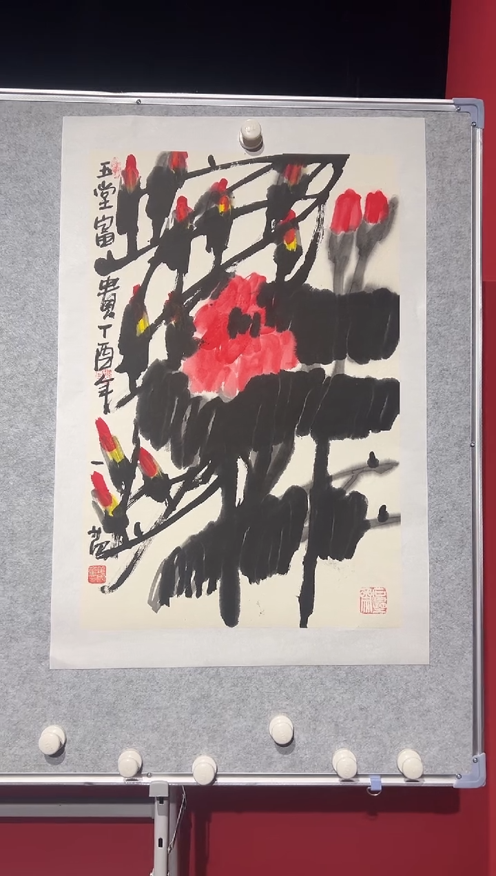 【闪购商品】绘画姜国华-2.7平尺-花鸟国画