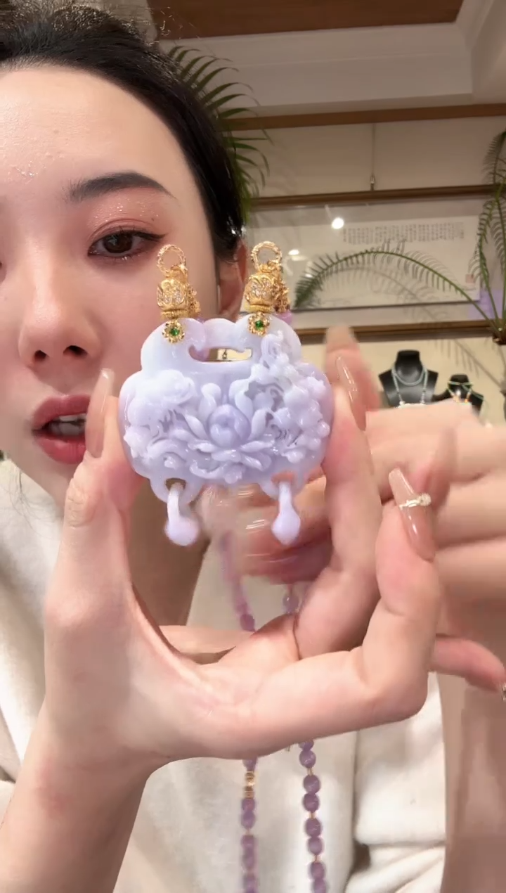 【闪购商品】翡翠颈饰未镶嵌国风