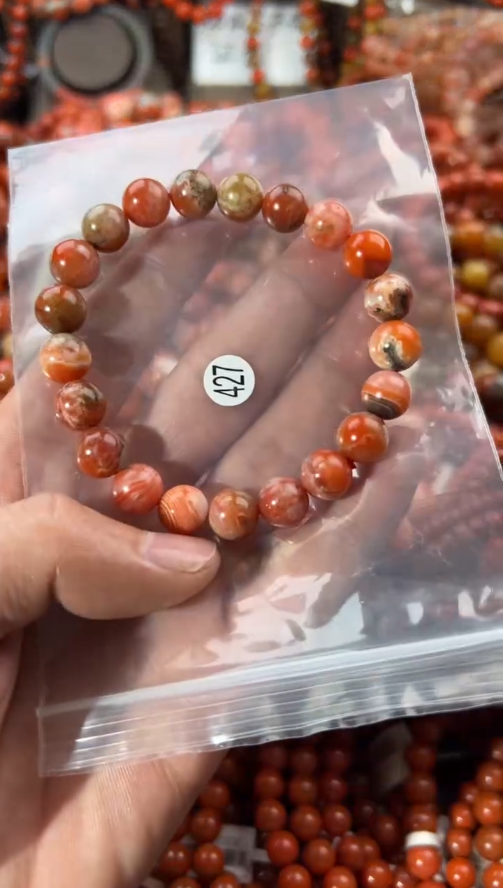 未镶嵌手串南红玛瑙9