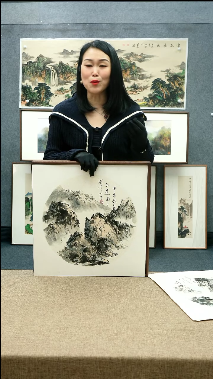 【闪购商品】国画52*52徐正道老师山水