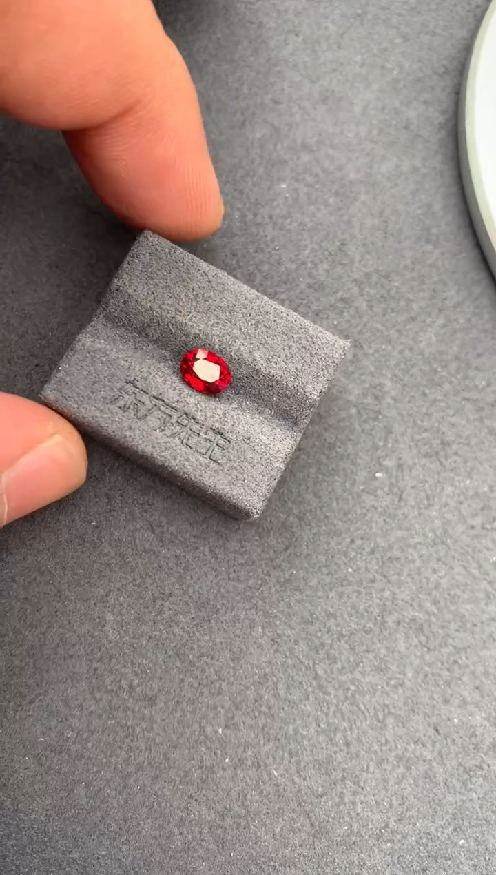 裸石红宝石1.1ct红宝石  定制   AH
