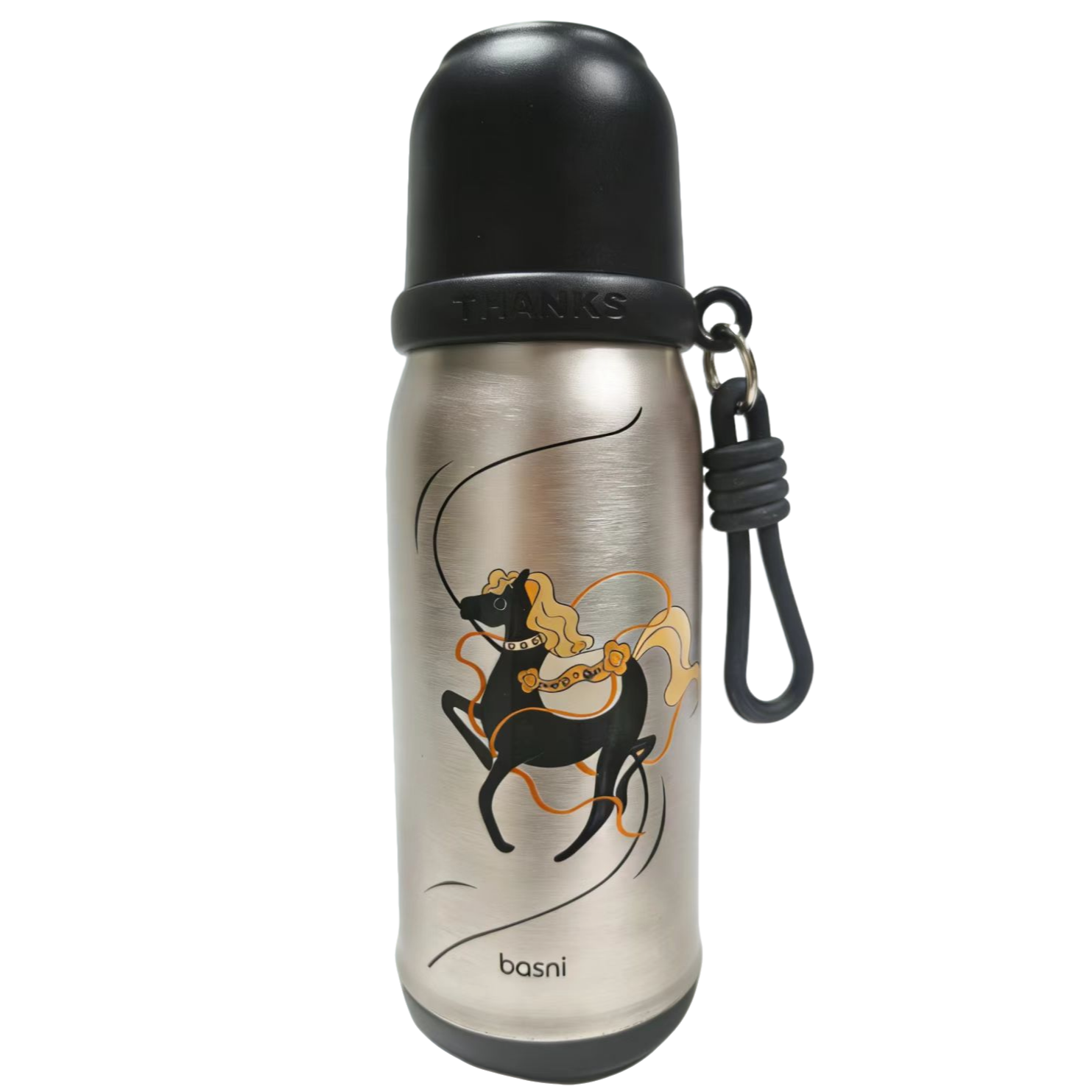 马年限定儿童高颜值梦想小筑保温杯一杯三饮防摔防烫不锈钢材质