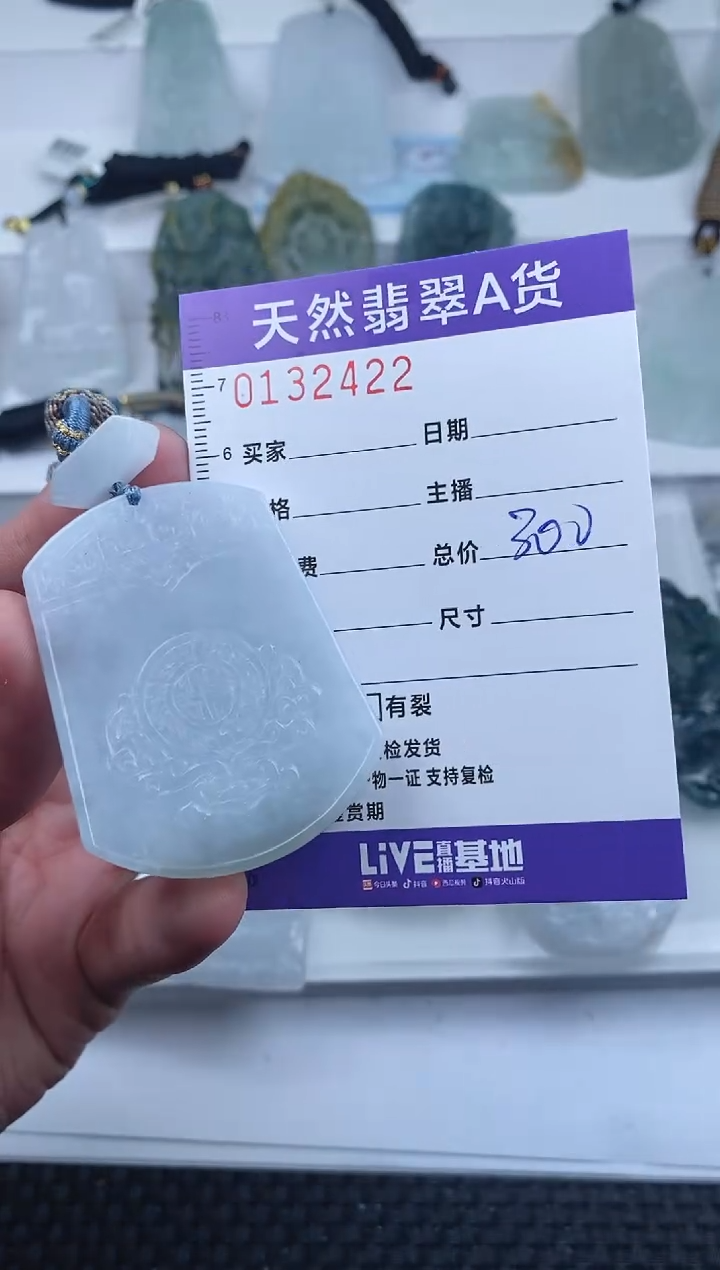 【闪购商品】翡翠颈饰未镶嵌       422