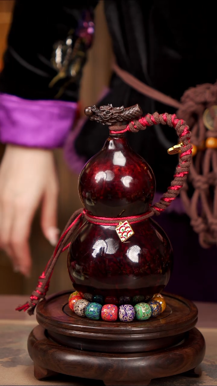 【闪购商品】51易林高端工艺大漆酒葫芦418