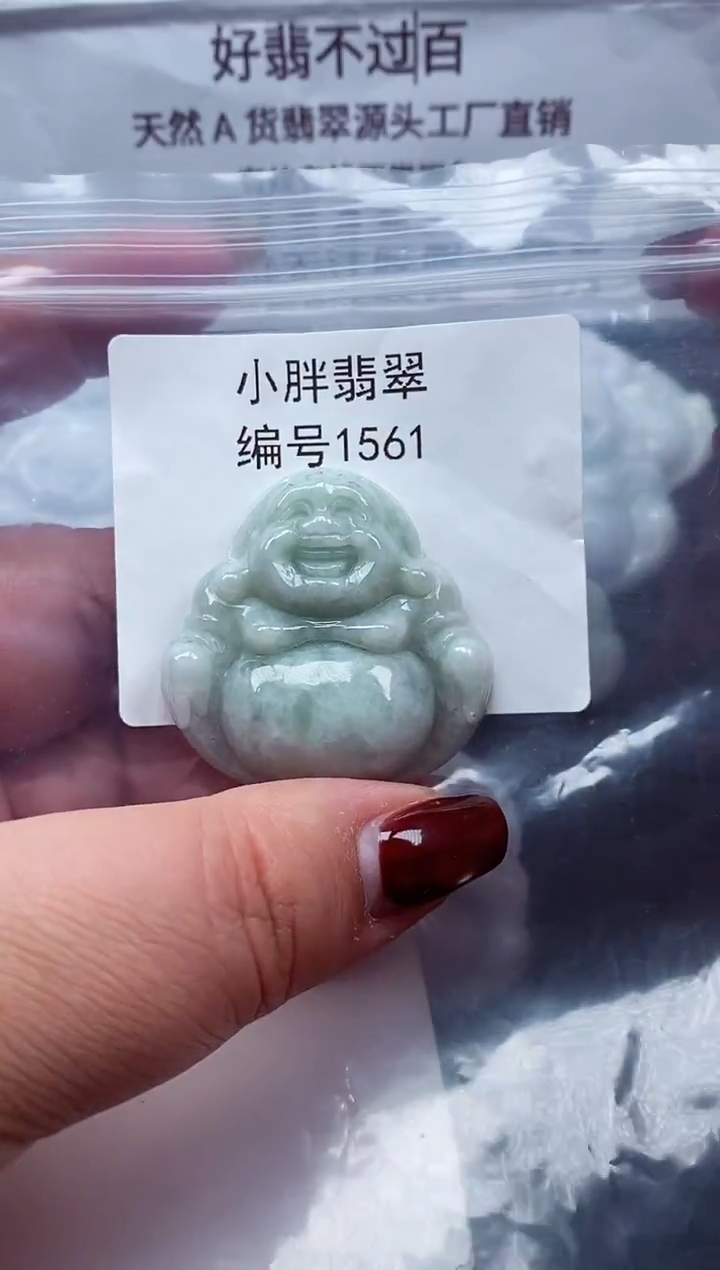 颈饰未镶嵌翡翠缅甸天然A货翡翠1561