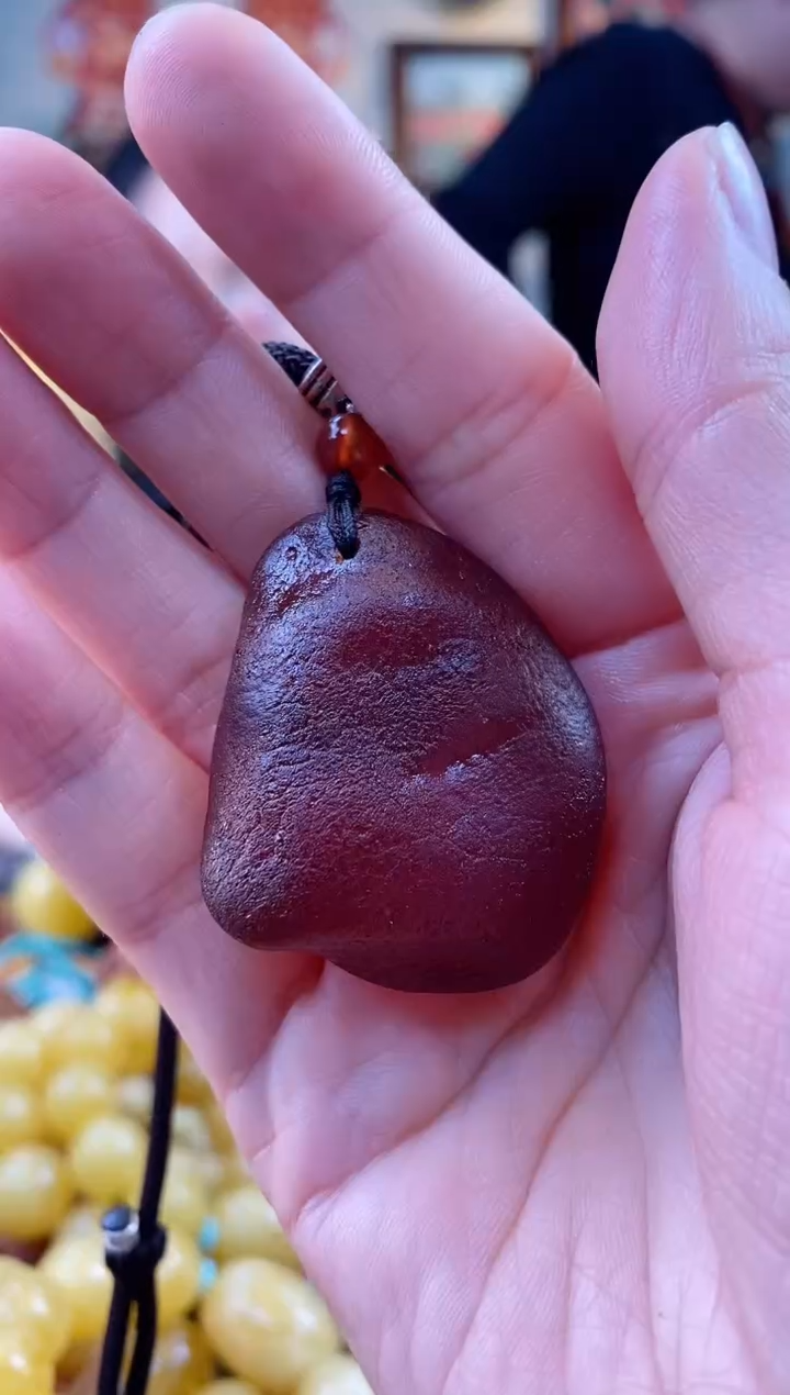 【闪购商品】琥珀手串未镶嵌吊坠