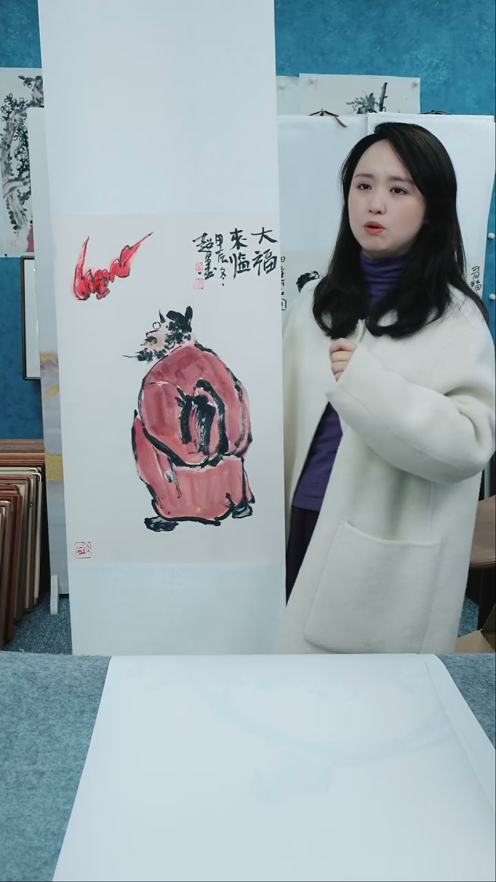 【闪购商品】国画160*45郑志超老师卷轴