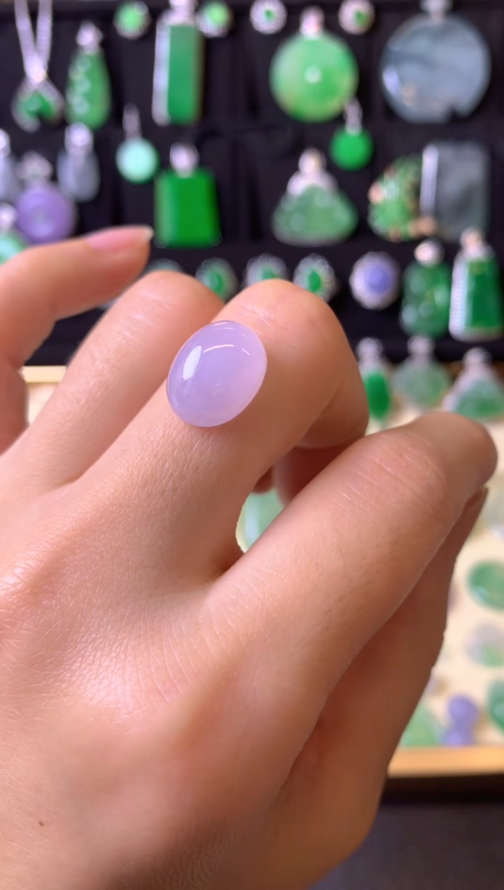 【闪购商品】定制翡翠未镶嵌1裸玉（客户意向镶嵌）