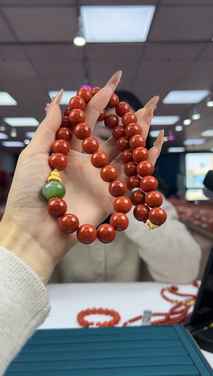 未镶嵌珠串南红玛瑙1.2-（多样式发一）2512286507999