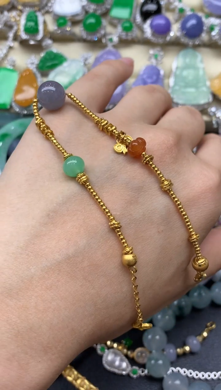 【闪购商品】翡翠手链未镶嵌336-中国好珍宝