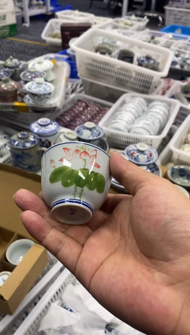 摆件陶景德陶瓷茶具容量约40