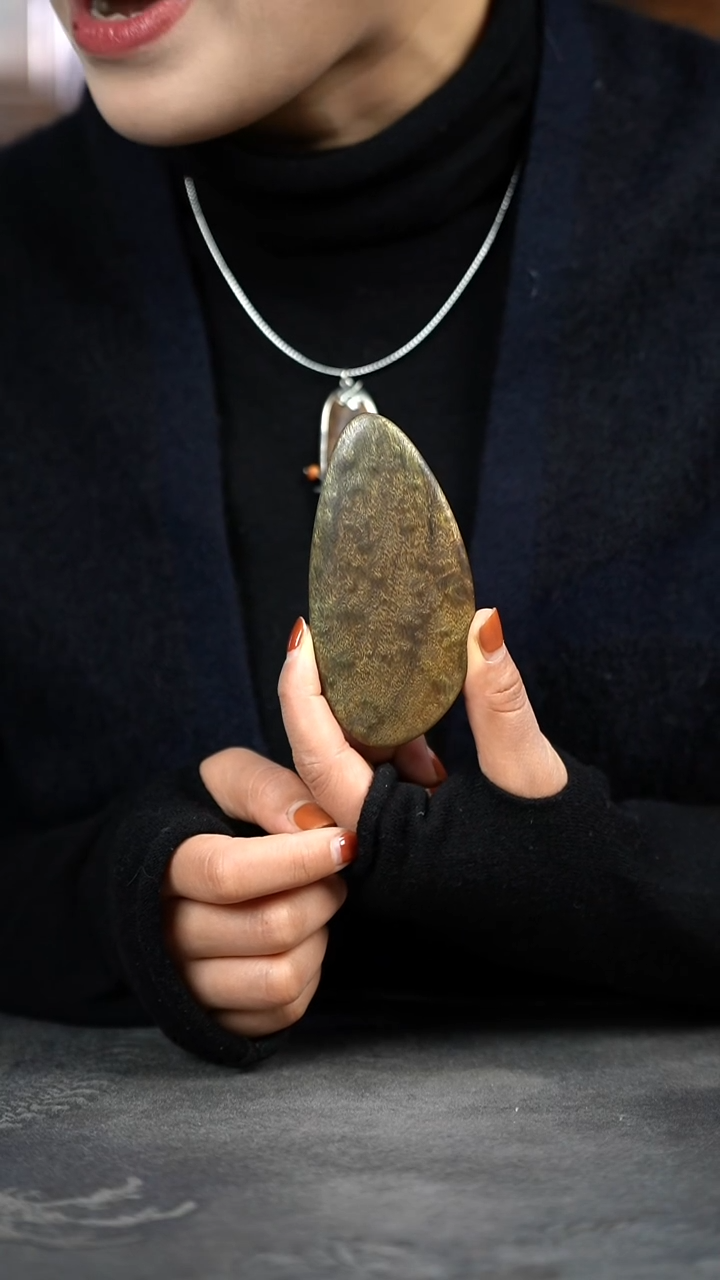 【闪购商品】金丝楠木雕满花精工刮刮板922