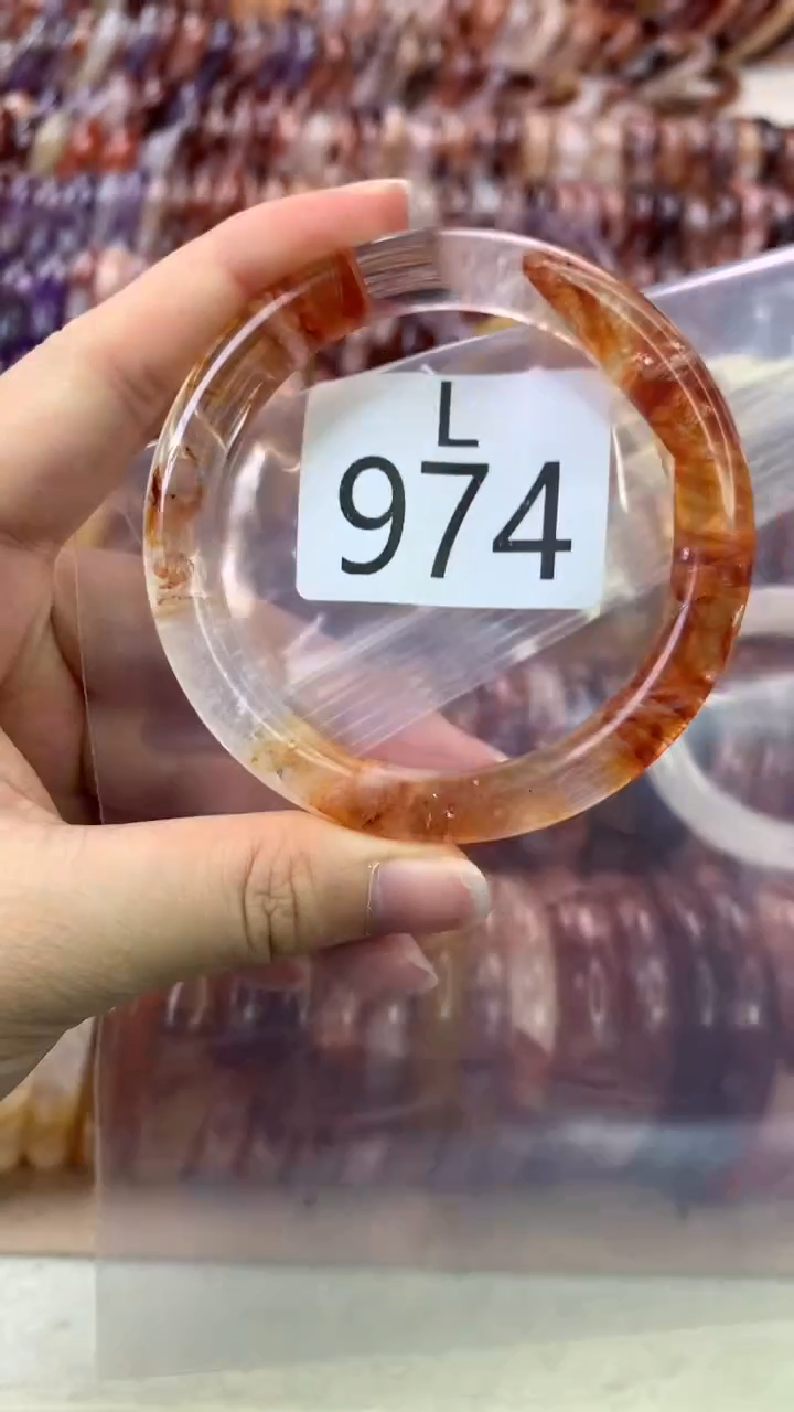 【闪购商品】水晶水晶手镯L未镶嵌974-56