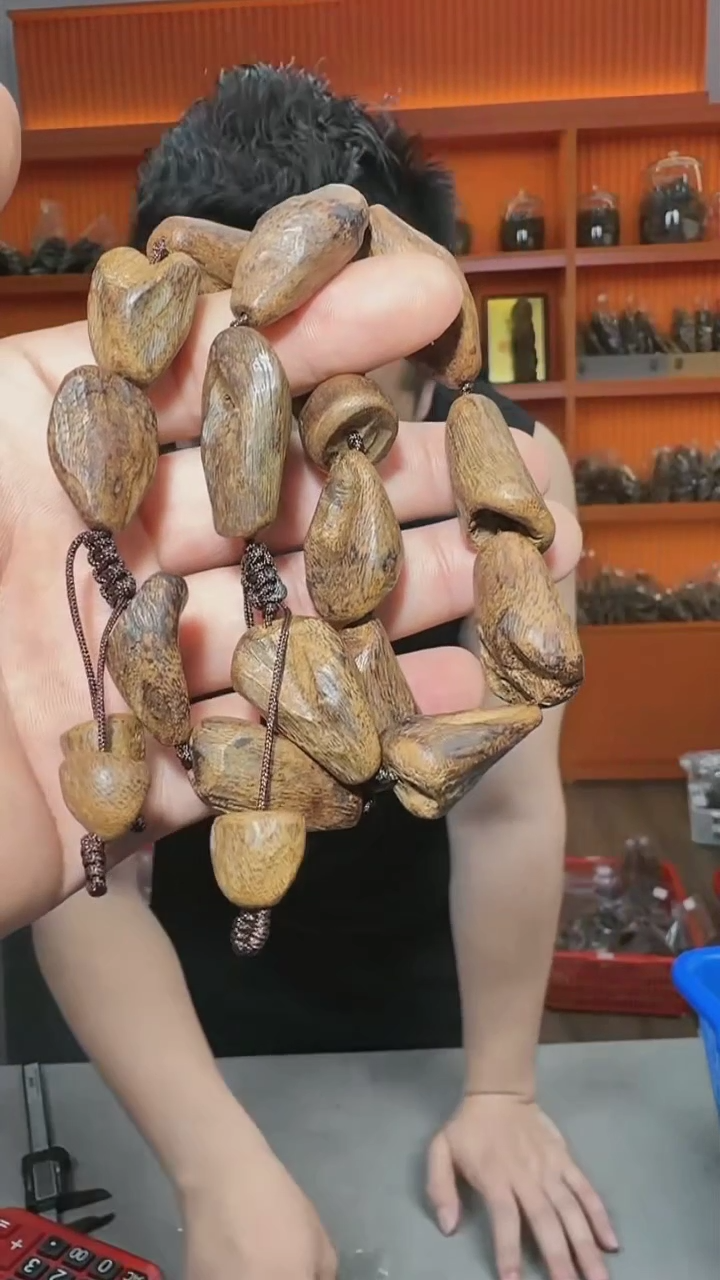 手串沉香65号沉水瘤疤27g多样性发一