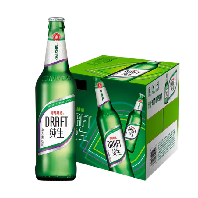 青岛啤酒纯生(500ml*12瓶)*2箱